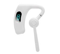 Casque, Casque, Réduction du Bruit, Appels Mains Libres pour Se Rendre au Bureau (White)