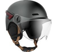 Casque CASR Led Glow gris taille M transparent