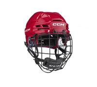 Casque CCM Tacks 720 Combo SR, rouge, Senior, L, 57-62cm