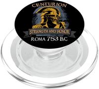 Casque Centurion Romain Force Honneur Rome Antique 753 AV. J PopSockets PopGrip pour MagSafe