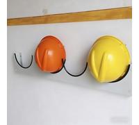 Casque Chantier Support Mural pour Casques de sécurité, étagère Grande capacité pour Casques de sécurité destinée aux ouvriers du bâtiment, 4 grilles/ 5 grilles/ 6 grilles(1pc,S)