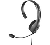 Casque Chat PDP LVL30 Gris pour PS4 - Casque Filaire Stéréo avec Microphone Flexible - Sous Licence Officielle