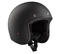 Bandit ECE Jet 2 Black Matt Casque Jet, Noir mat, Taille M (58)