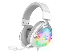 Casque circum-aural filaire Spirit Of Gamer Elite H40 pour PC Mac PS4 PS5 Nintendo Switch Xbox One Xbox Series X et S Blanc