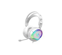 Casque circum-aural Pro H6 pour PC PS Xbox et Nintendo Switch Blanc