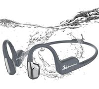 Casque Conduction Osseuse Natation Bluetooth 5.4, Ecouteur Waterproof Natation Ip68, Mémoire Mp3 Intégrée 32G,8 Heures De Jeu, Écouteur Natation Pour Course À Pied, Natation