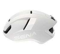 Sena Bluetooth Casque de vélo de route S – Mesh Intercom – Blanc Mat L