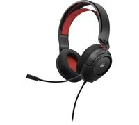 Casque - Corsair - HS35 - Rouge - Filaire - Stéréo