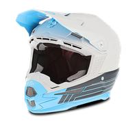 Casque Cross 6D ATR-1 Split CyanL Cyan