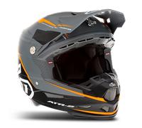 Casque Cross 6D ATR-2 Alpha Orange NéonL Orange Néon