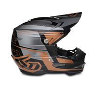 §Casque Cross 6D ATR-2 Mach Bronze Gris-Noir§