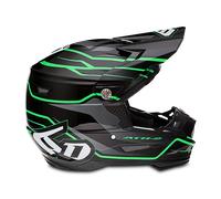 Casque Cross 6D ATR-2 Phase Noir/VertM Noir,Vert