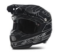 Casque Cross 6D ATR-2 Super Patriot NoirXS Noir