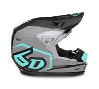 Casque Cross 6D ATR-2 Delta Bleu SarcelleL Bleu Sarcelle