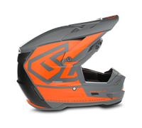 Casque Cross 6D ATR-3 Hex Brillant Orange Néon BrillantL Orange Néon Brillant