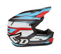 Casque Cross 6D ATR-3 Hyper Rouge brillant/cyanXL Rouge brillant,cyan