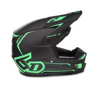 Casque Cross 6D ATR-3 Nova Vert néon matL Vert néon mat