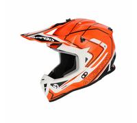 Casque Cross ACERBIS Linear 22-06 Graphique Orange/Blanc