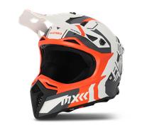Acerbis Profile 5 S23, casque croisé XS Mat Blanc/Gris/Orange Néon Mat Blanc/Gris/Orange Néon