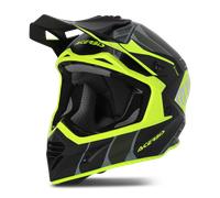 Acerbis X-Track 2023 Casque de motocross, noir-jaune, taille L pour homme