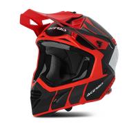 Acerbis X-Track, casque de motocross XS Mat Noir/Rouge/Blanc Mat Noir/Rouge/Blanc