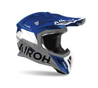 Casque Cross AIROH AVIATOR ACE 2 FURY Bleu Lucide, Off-Road, Fibre Carbone