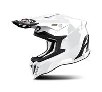 Airoh Strycker Color Carbon Casque Motocross, blanc, taille XS