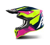 Casque Cross AIROH Strycker Blazer Bleu/RoseXXL Bleu,Rose