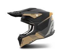 Casque Cross AIROH Strycker Blazer Or MatXS Or Mat