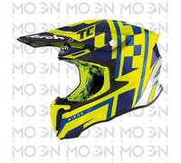Casque Cross Airoh Twist 2.0 TC21 Cairoli Jaune Bleu HRT ASN ECE 22.05 Moto