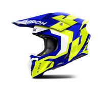 Casque Tout-Terrain Airoh TWIST 3 DIZZY Blue/Yellow Gloss