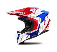Casque Cross Airoh Twist 3 Dizzy Bleu/Rouge BrillantS Bleu,Rouge Brillant