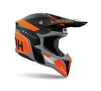 Airoh Casque Tout-Terrain WRAAAP CONQUER Orange Matt