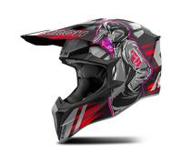 Casque Tout-Terrain Airoh WRAAAP CYBER Red Matt
