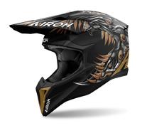 Casque cross Airoh WRAAAP - CYBORG 2025