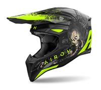 Casque cross Airoh WRAAAP - DARKNESS 2024