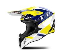 AIROH WRAAAP FEEL YELLOW/BLUE GLOSS S