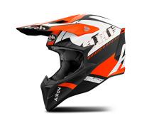 Casque Cross Airoh Wraaap Feel Orange MatL Orange Mat