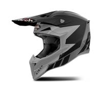 Airoh Wraaap Reloaded, casque à croix L Mat Gris/Noir/Gris Clair Mat Gris/Noir/Gris Clair