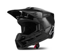 Alpinestars Casque cross SM3 Solid Noir brillant XL