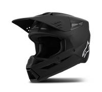 Casque Cross Alpinestars SM3 Solid Noir matM Noir mat