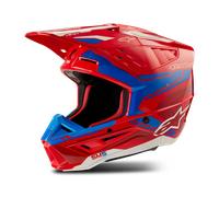 Alpinestars Casque de motocross S-M5 Action 2 L Rouge/Bleu/Blanc