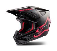 ALPINESTARS Casque moto S-M5 Corp Black / Diva Pink Glossy 2024 XXL