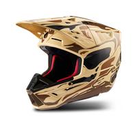 Alpinestars S-M5 Mineral, casque de motocross L Mat Beige/Marron Foncé/Noir Mat Beige/Marron Foncé/Noir
