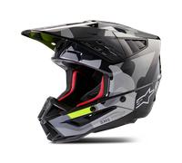 ALPINESTARS Casque moto S-M5 Rover 2 Dark Gray / Yellow Fluo Glossy 2024 M