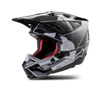 Casque Cross Alpinestars SM5 Rover 2 Noir/ArgentM Noir,Argent