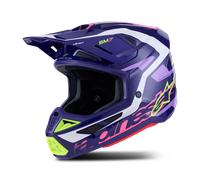Alpinestars Casque moto S-M7 Deed Cross ECE22.06 Violet/Rose XS 2026