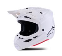 Casque Cross Alpinestars SM7 Solid Blanc brillantL Blanc brillant