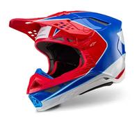 casque cross alpinestars supertech s-m10 aeon - rouge / bleu XXL