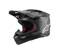 Alpinestars Supertech S-M10 Fame, casque de motocross S Noir Noir
